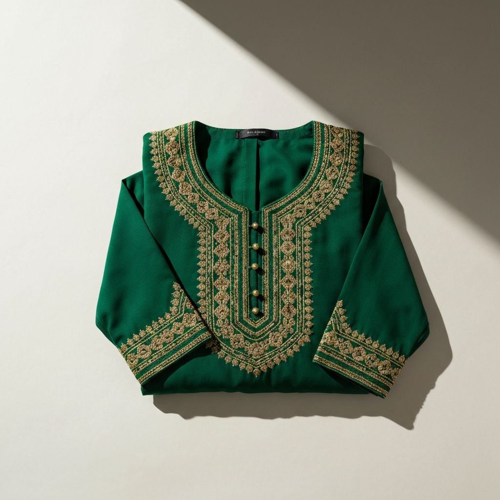 Zarghuna Emerald Dress